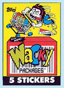 1991 Wacky Packages pack