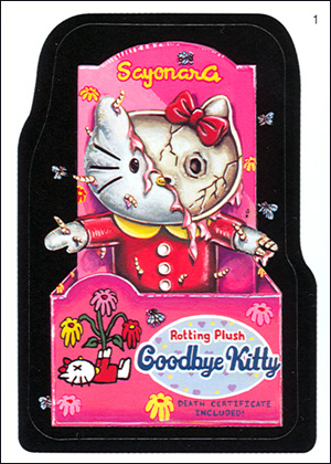 'Goodbye Kitty' Card Front