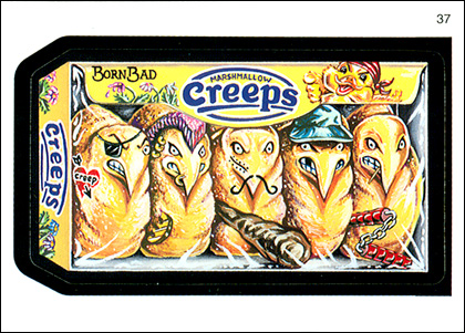 'Creeps' Card Front