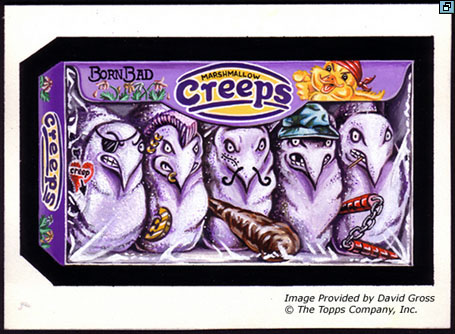 'Creeps' Final Painting #1 (Violet, Unpublished) - click to enlarge